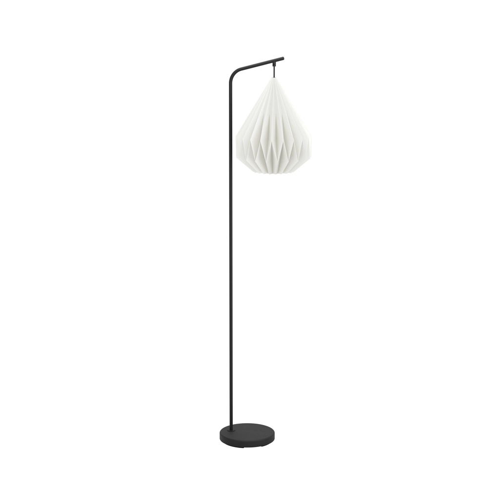 Vloerlamp Minting met witte kap