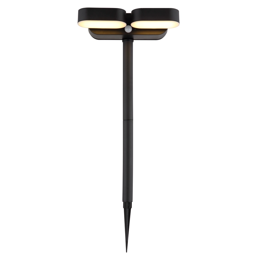 Priklamp Votaro zwart solar Globo 9007371510726