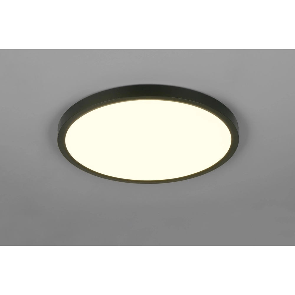 Plafonniere Draco zwart Ø 40cm Trio 4017807654493