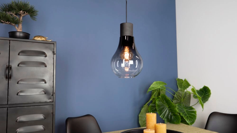 Smoke glas hanglamp Chasely Ø 20cm Eglo 9002759431297