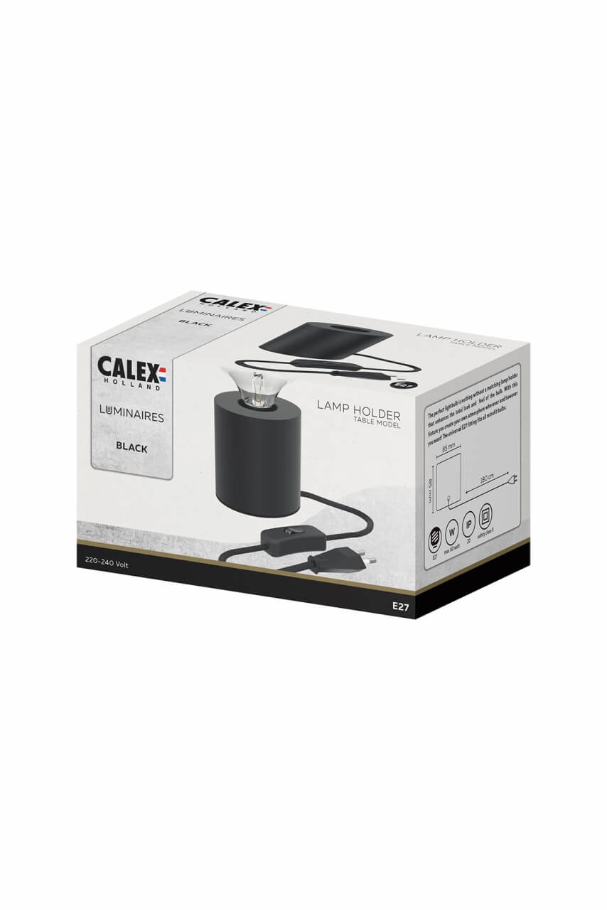 Zwart tafelblokje Tabler Rond Circle 8712879150817