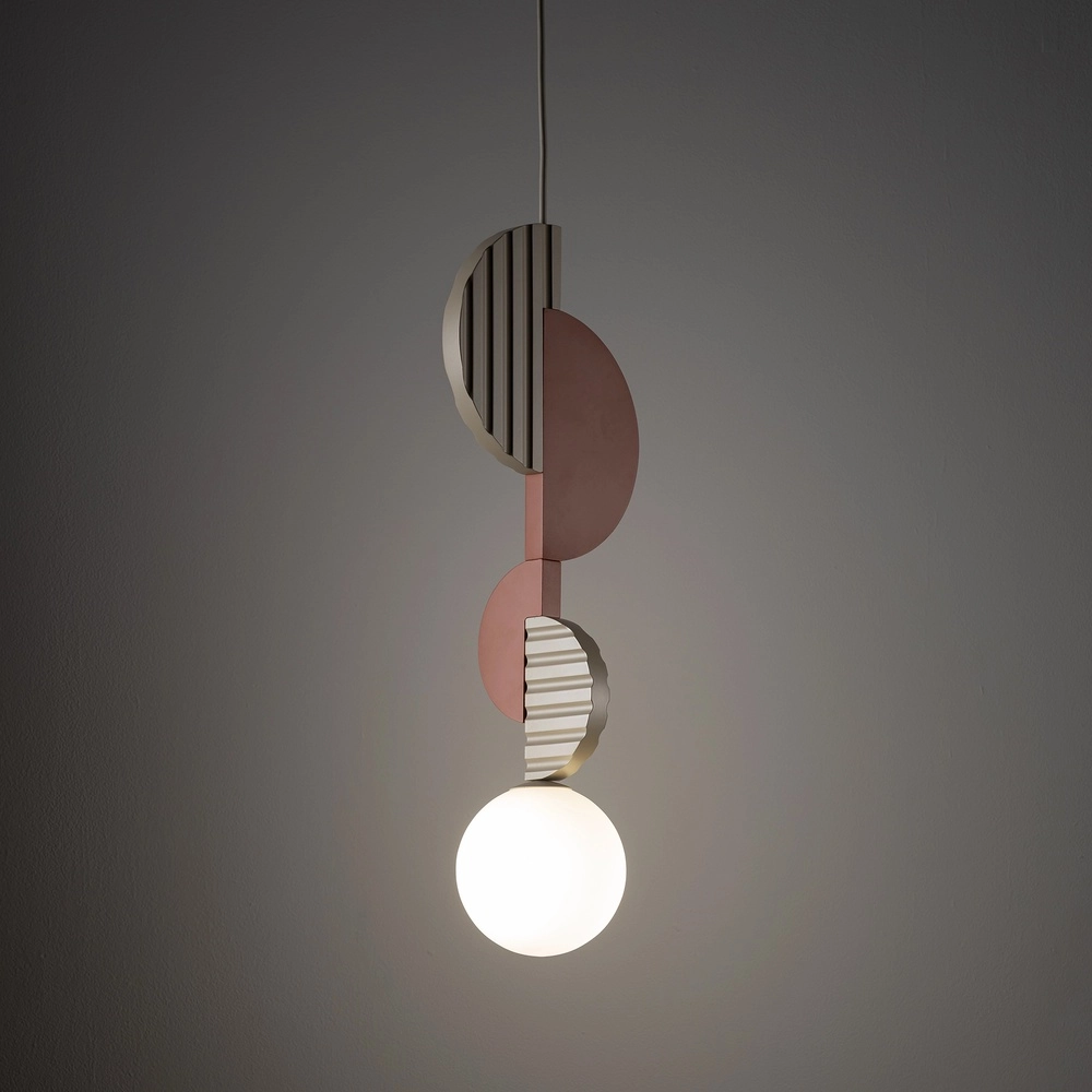 Unieke hanglamp Drops Color terracotta Lyora 5903139111942