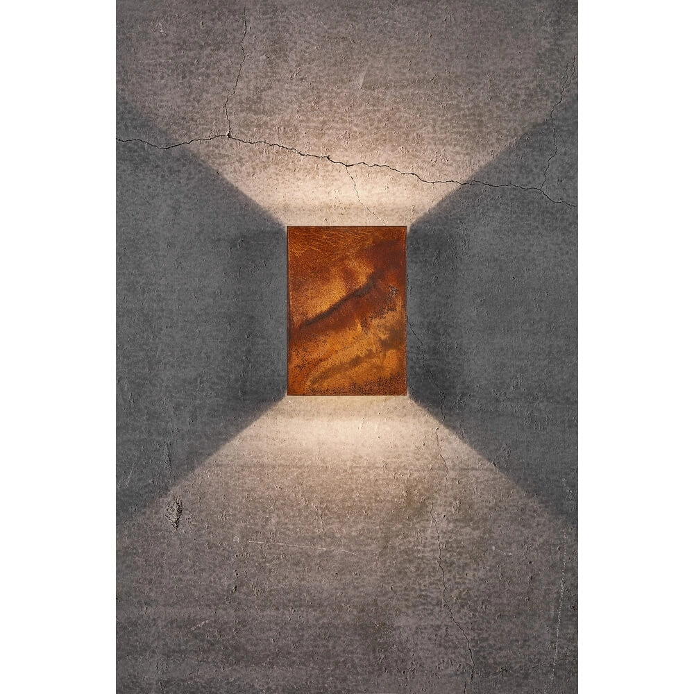 Wandlamp roestbruin Fold breed design Nordlux 5704924001987