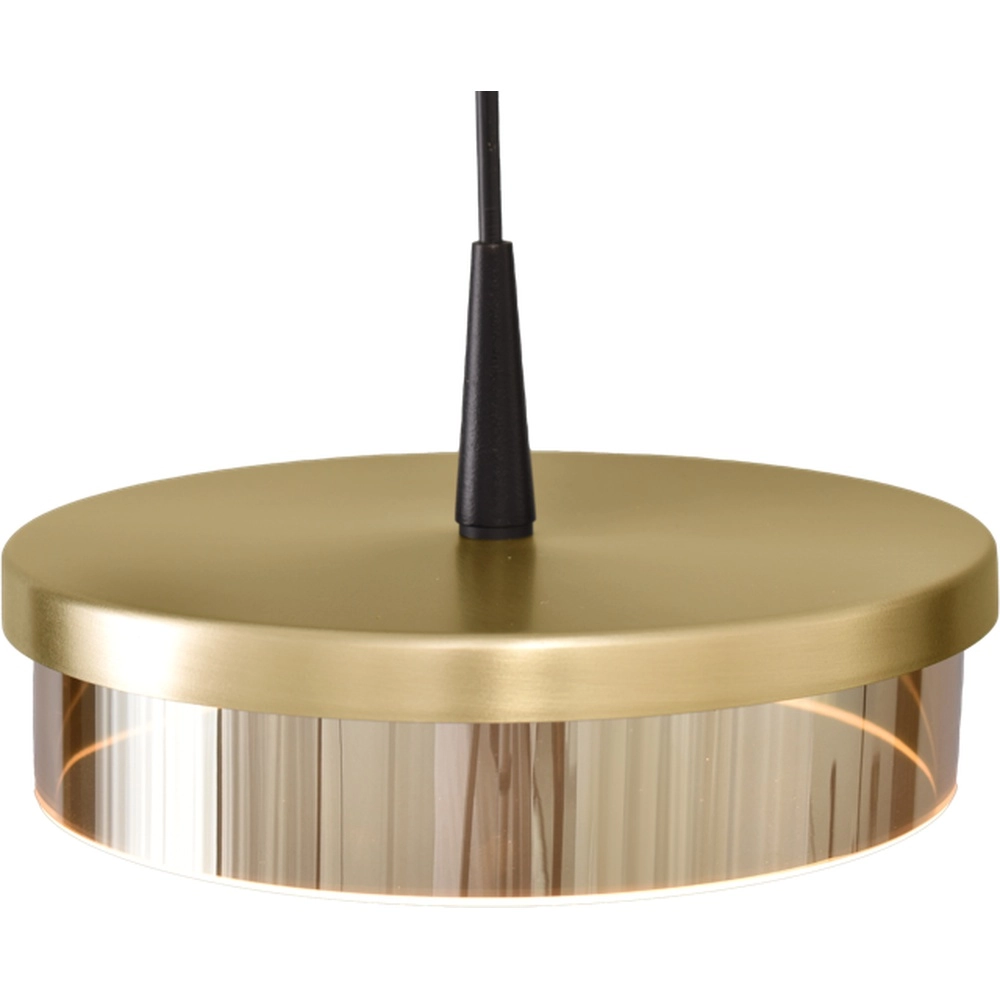 5-lichts hanglamp Imperia Ø 50cm zwart met goud Masterlight 8718121352534