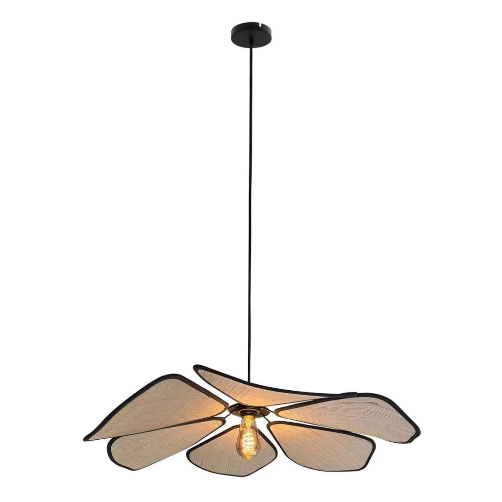 Hanglamp Lumaflora zwart Steinhauer 8712746181029