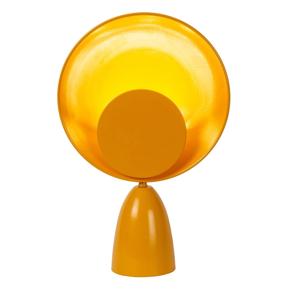 Design tafellamp Castamar Ø 25,5cm geel Lucide 5411212345851
