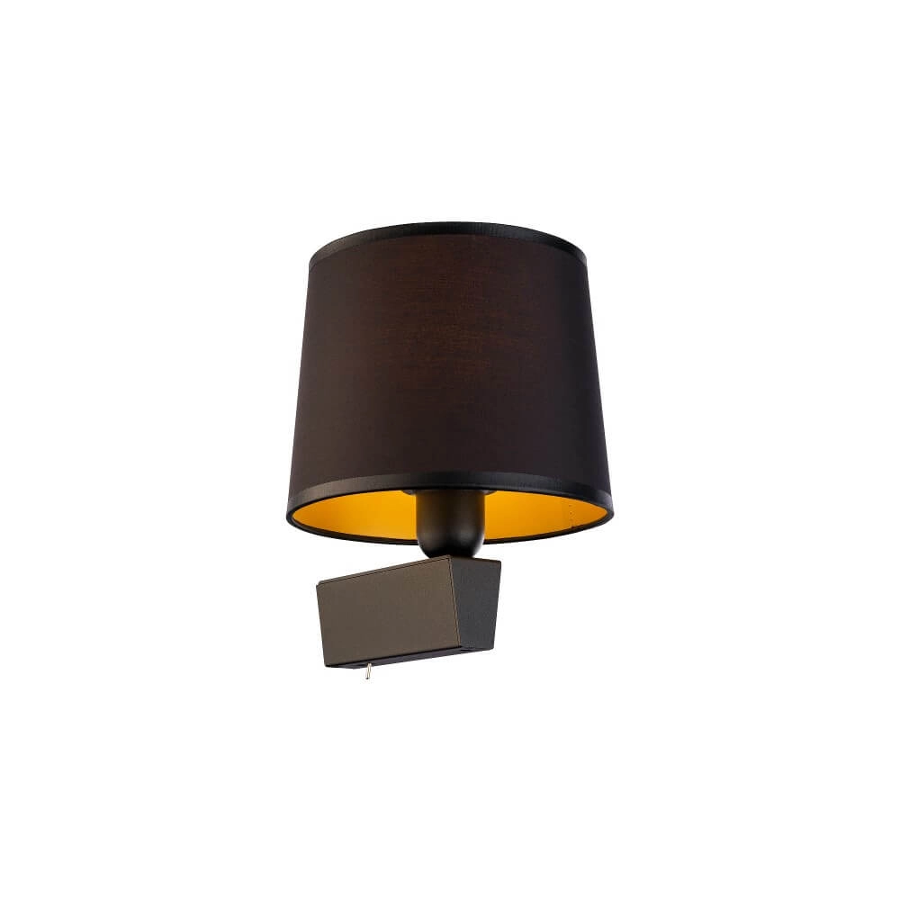 Landelijk wandlampje Chillin velvet kap Lyora 5903139819794