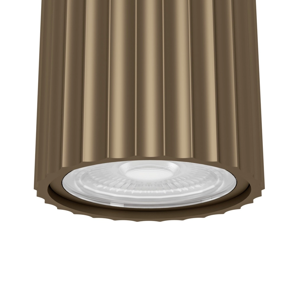 Opbouwspot Portillo enkel brons Eglo 9008606360567