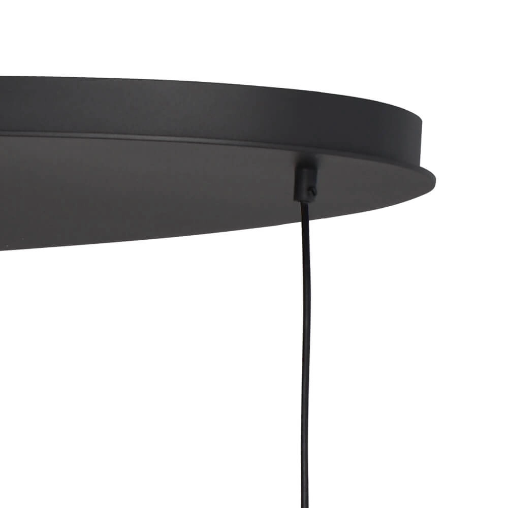 Hanglamp Lazise 2 6x Ø 20cm goud met zwart Masterlight 8718121303925