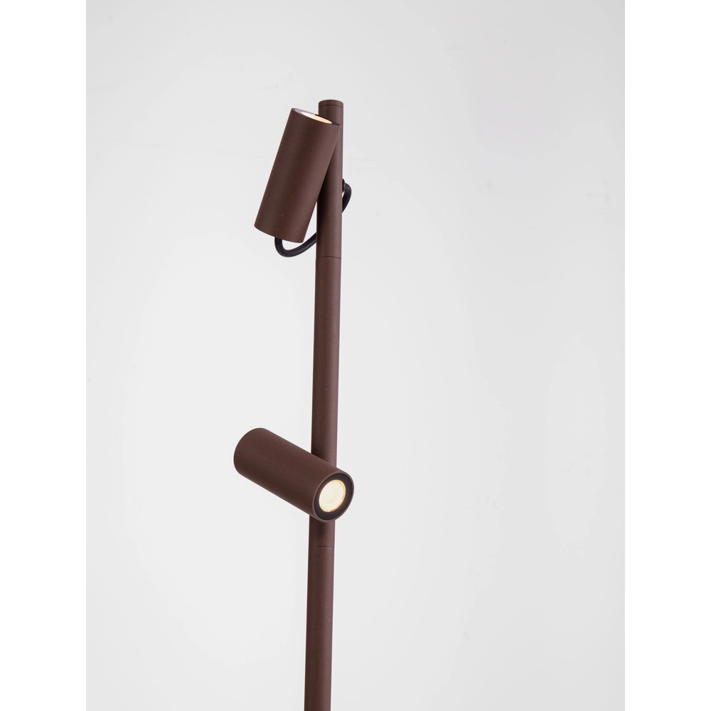 Tuinlamp Darma roestbruin dubbel Lyora 5212017472540