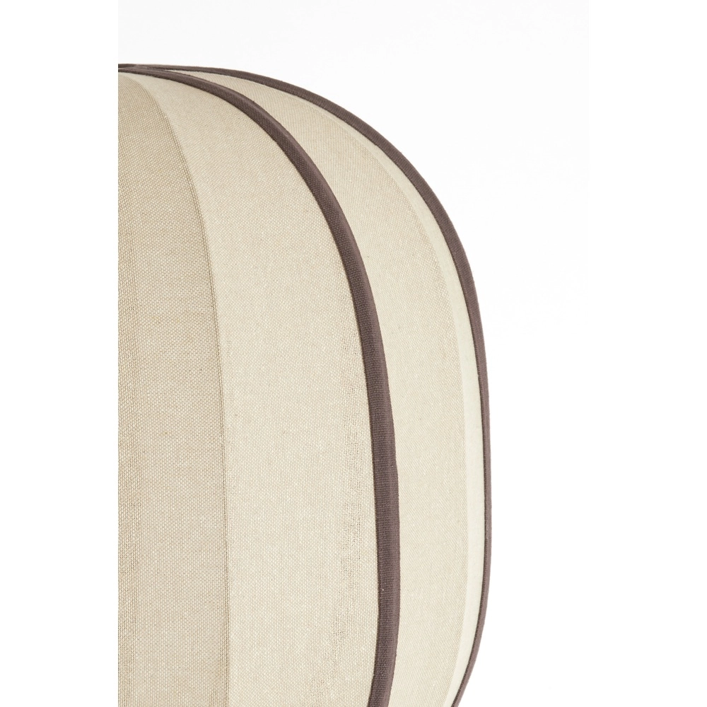 Japandi hanglamp Esmiria Ø 51cm - donker bruin Light & Living 8717807835958