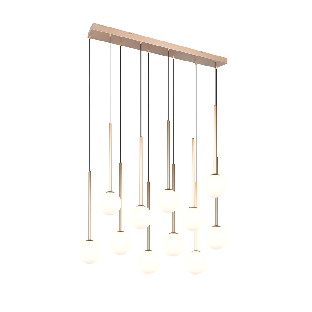 Design hanglamp Firano 11-lichts goud