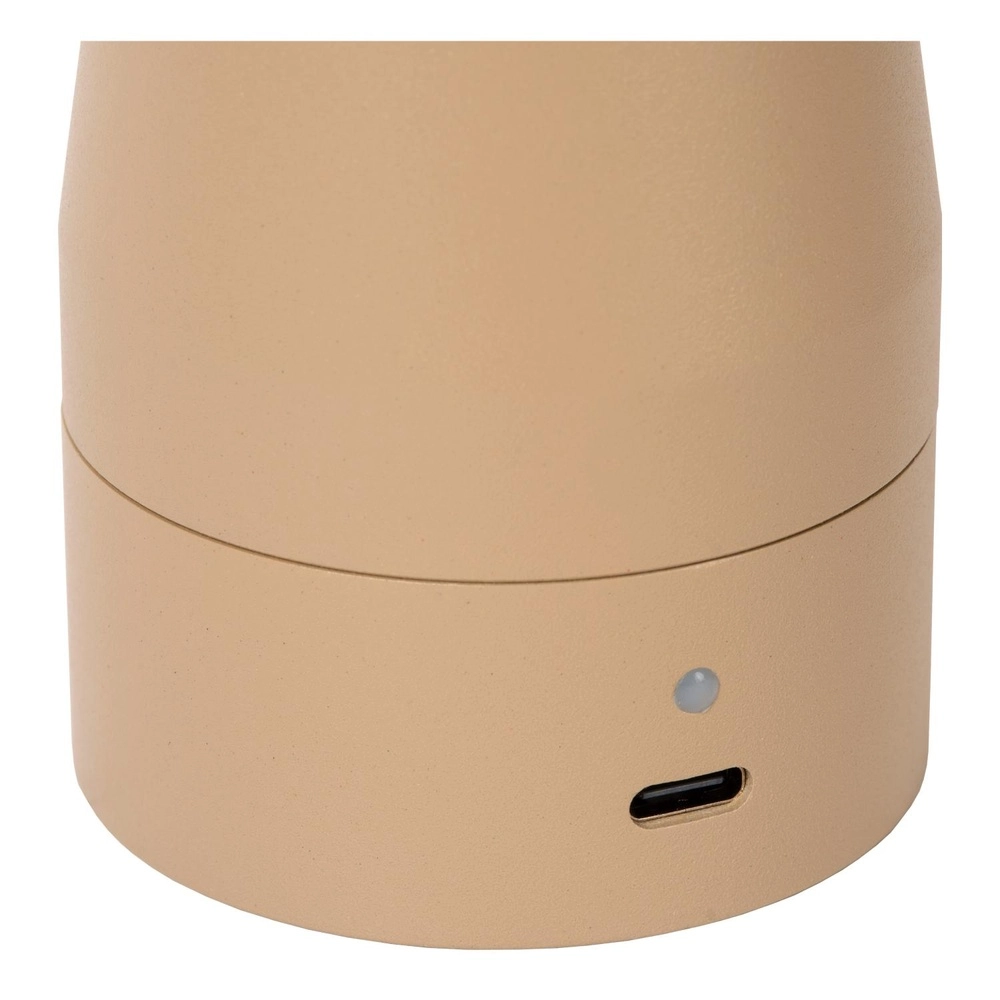 Oplaadbare tafellamp Ipsos taupe Lucide 5411212333988