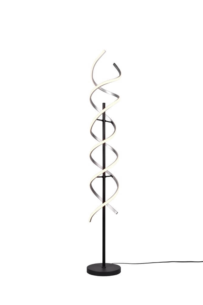 Design vloerlamp Sequence geborsteld metaal Trio 4017807540765