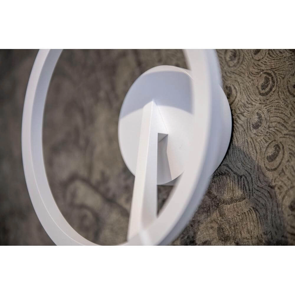 Witte wandlamp Oregon strak design Artdelight 8720701101197