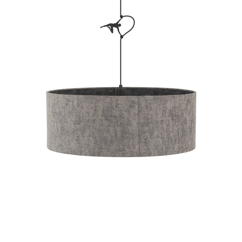 Hanglamp Lago grijs Ø 50cm Lyora 5903139116749