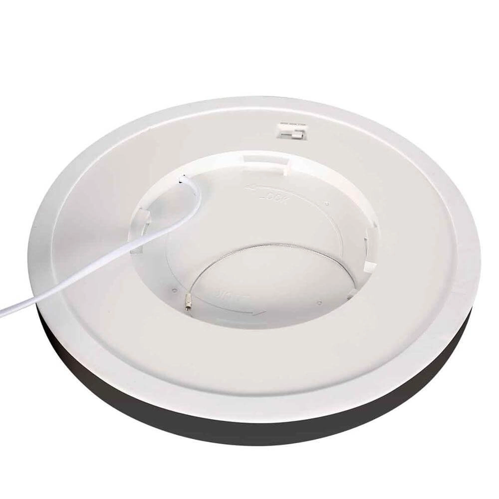 Zwarte plafondlamp Walcie Ø 30cm Steinhauer 8712746176599