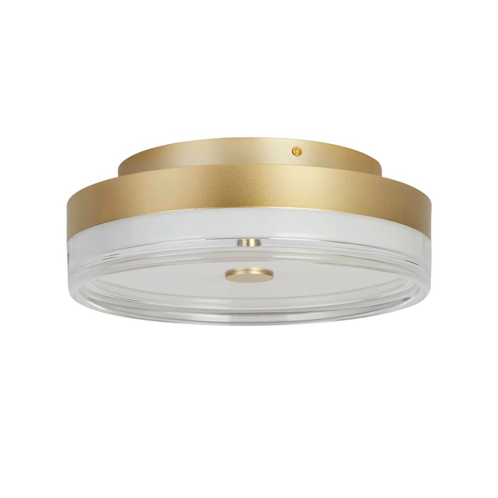 Plafondlamp Cyprus Ø 40cm goud Searchlight 5053423273723