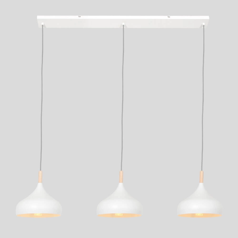 Eetkamer hanglamp White Veneer Steinhauer 8712746146745