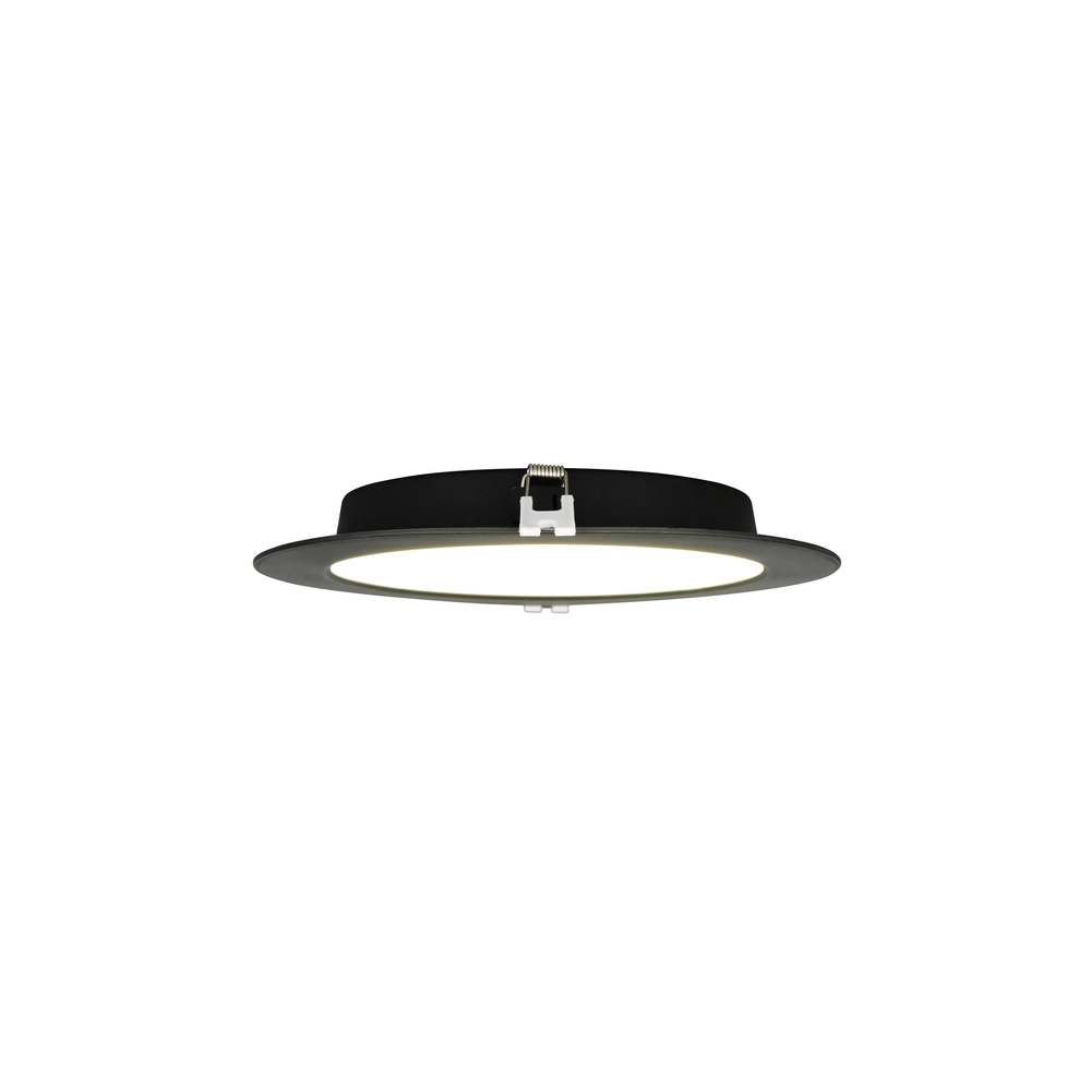 Inbouwspot Ural zwart Ø 22,1cm Trio 4017807711479