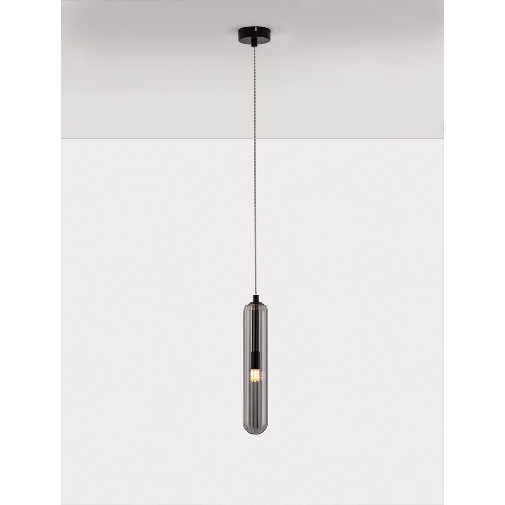 Design hanglamp Gustave zwart enkel Lyora 5212017443298