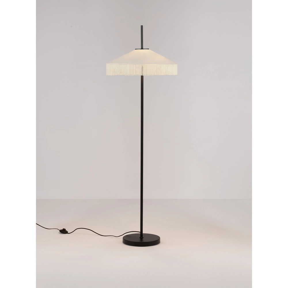 Tiffany vloerlamp Velvy beige Lyora 5212017493828