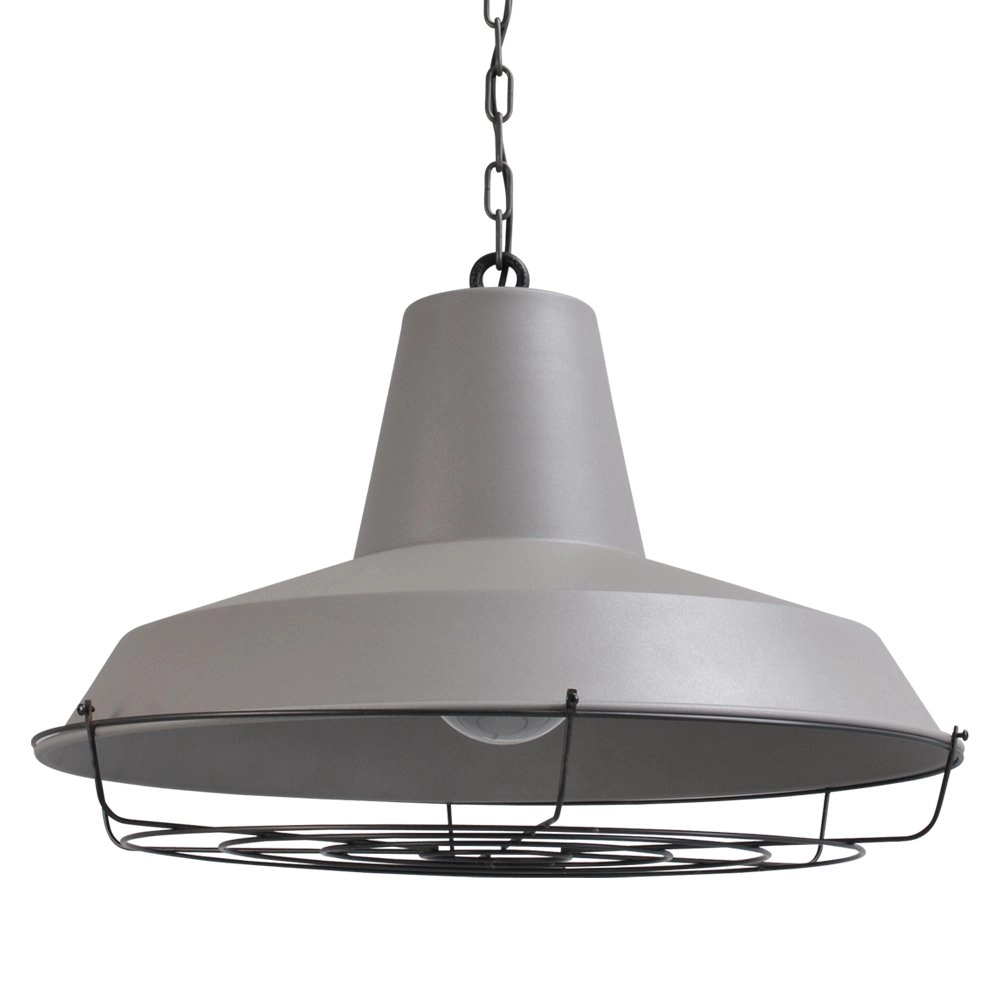 Retro hanglamp Prato XXL 67 Grid wit met zwart Masterlight 8718121234960