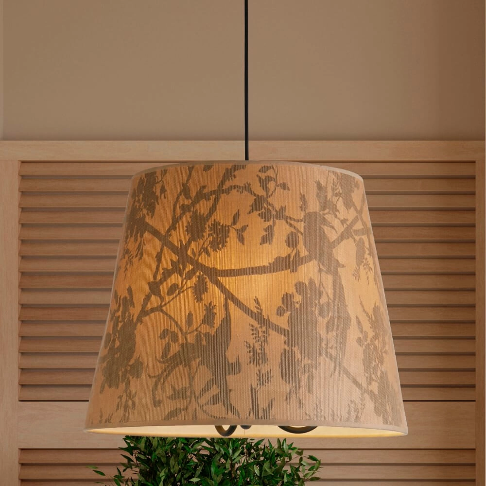 Landelijke hanglamp Isla Ø 45cm Searchlight 5053423273389