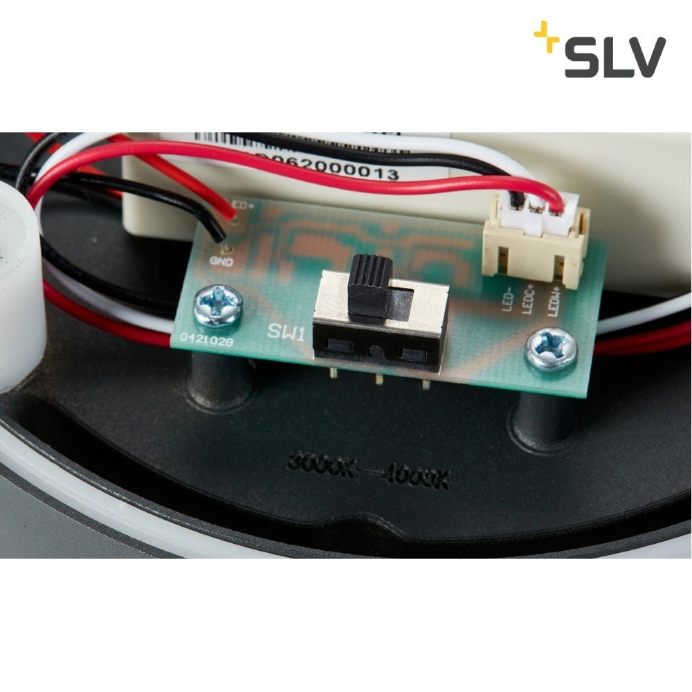 Led spot Eskina Spot met bewegingssensor SLV 4024163230988