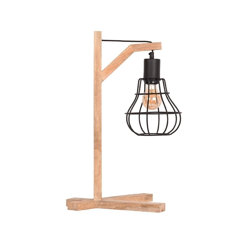 Landelijke bureaulamp Drop