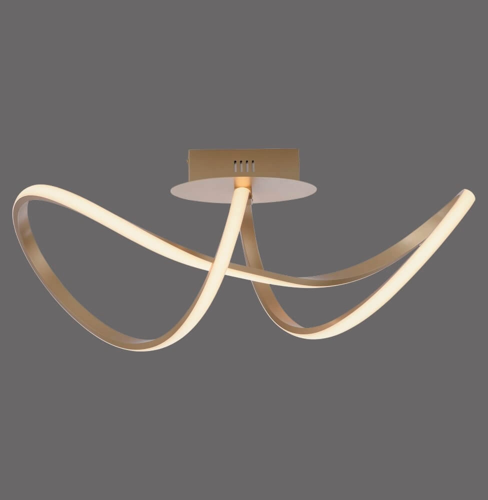 Design plafondlamp Maria messing Just Light 4043689985585