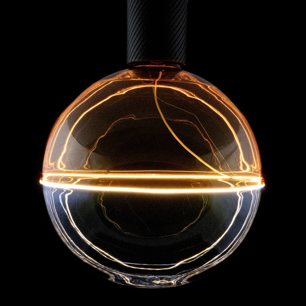 Lichtbron goud en blauw Illusion 6W - E27 - 260lm - 1900K - Ø 19cm