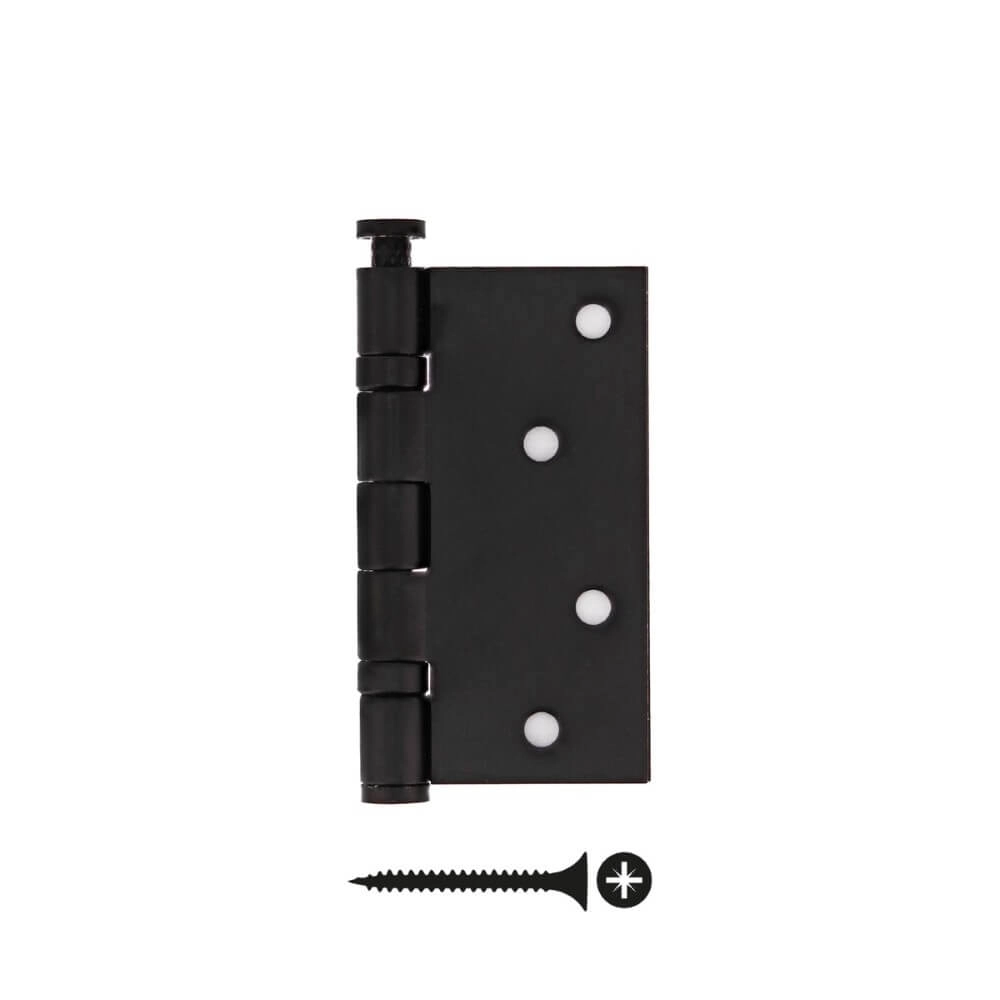 Kogellagerscharnier Rotura recht tot 70kg zwart Intersteel 8714186434086