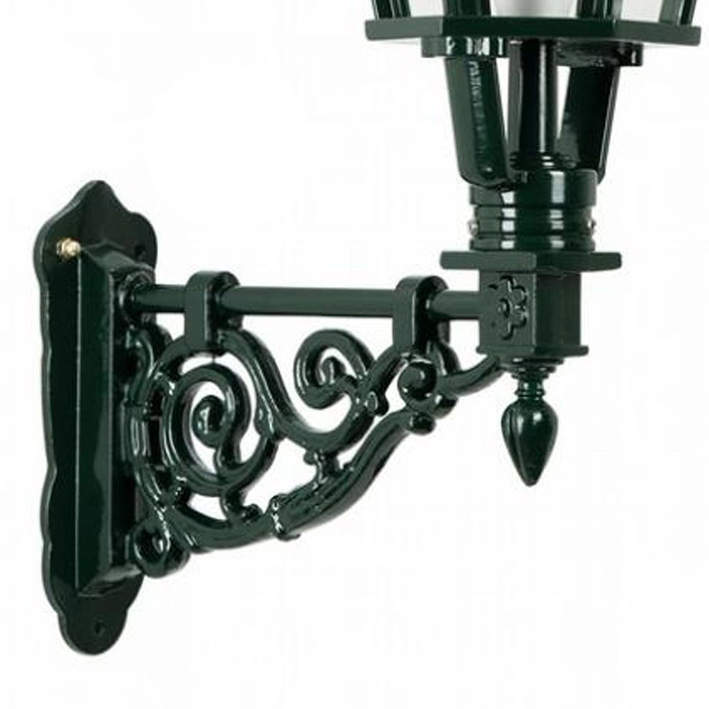 Wandlamp nostalgische stijl Weesp zwart KS Verlichting 8714732120746