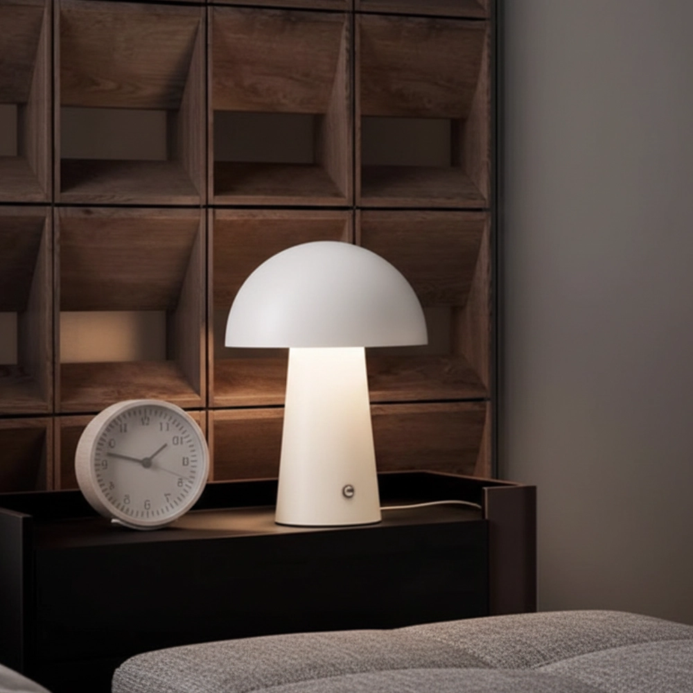 Oplaadbare tafellamp Ande wit