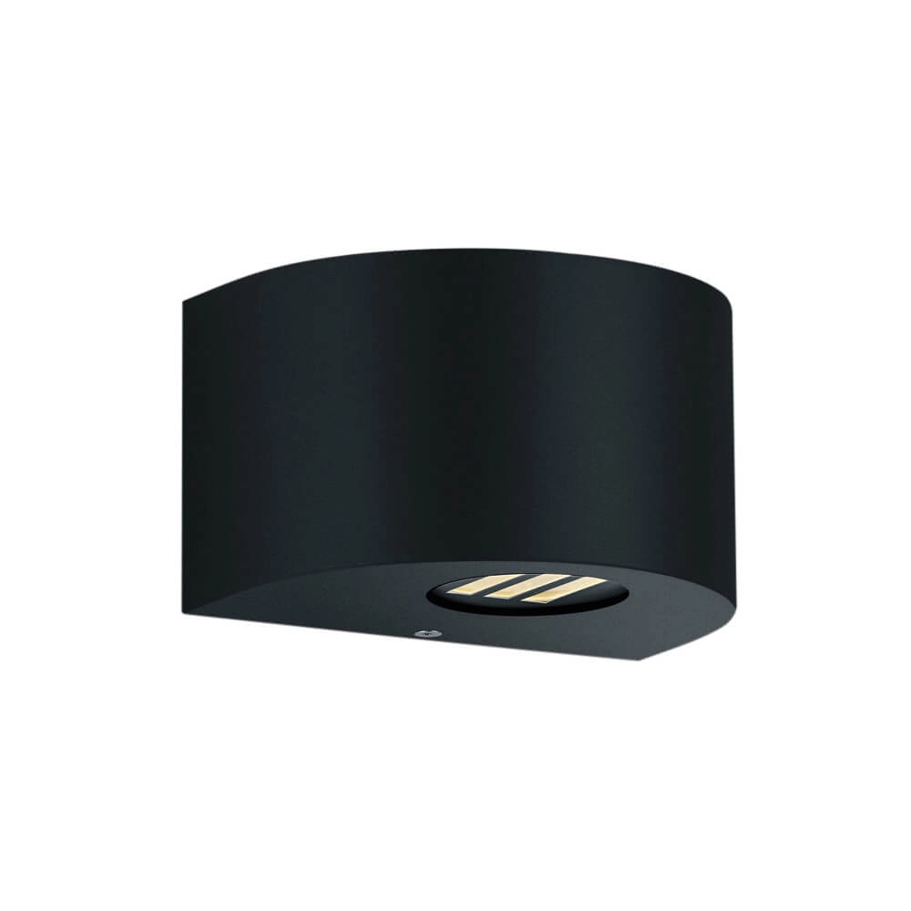 Wand lamp Rosario Up - Down 2x2w - 3000K mat zwart Trio 4017807411768