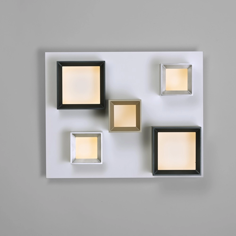 Led plafondlamp Pure Manhattan 5-lichts Paul Neuhaus 4012248396889