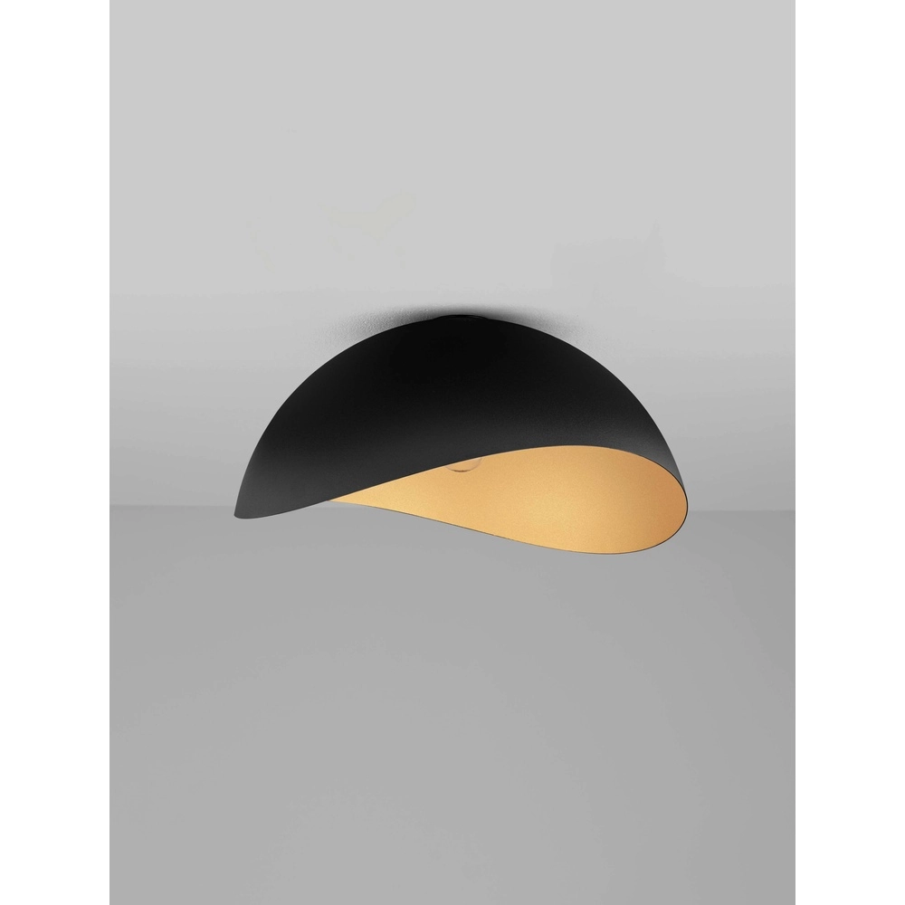 Plafondlamp Opsi zwart met goud Ø 50cm Lyora 5212017457998