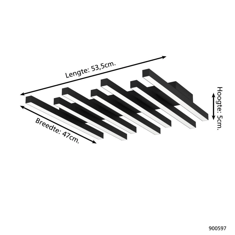 Moderne led plafondlamp Padulari Eglo 9008606244966