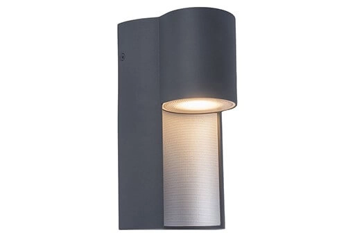 Unieke strakke wandlamp Urban antraciet