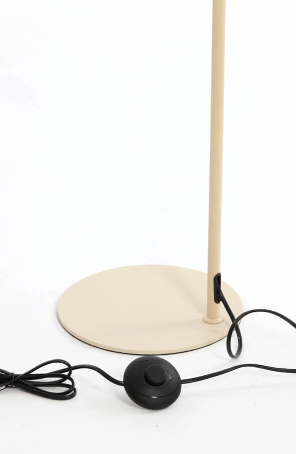 Crème leeslamp Salomo 147cm Light & Living 8717807757144