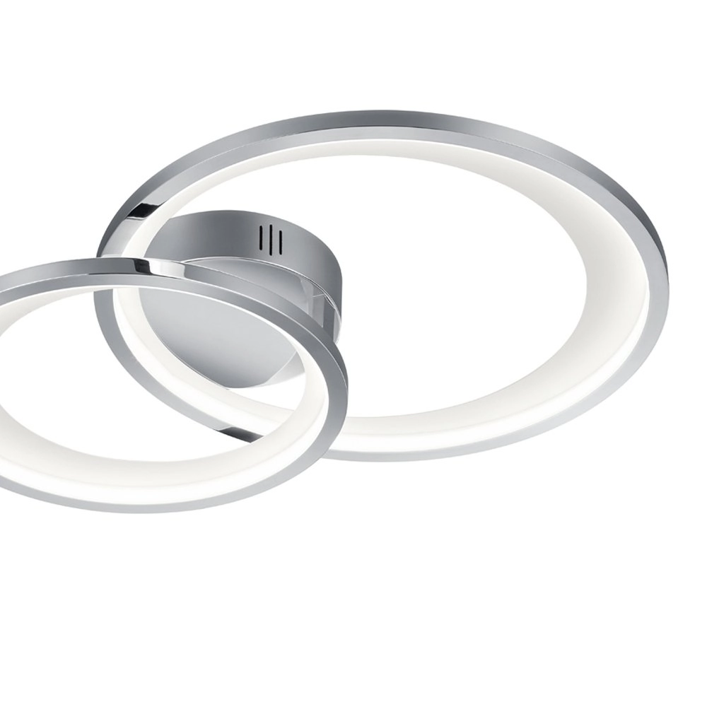 Design plafondlamp Granada 29watt grijs Trio 4017807433333