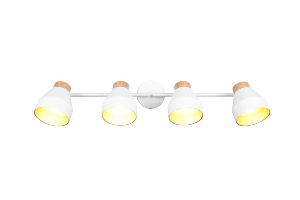 Design plafondlamp 4-lichts Valentin wit Trio 4017807637441