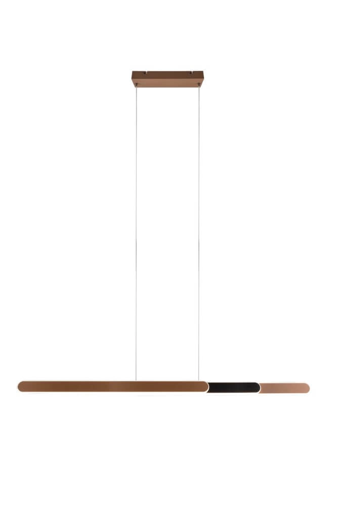 Hanglamp Helios 130cm bruin Trio 4017807577815