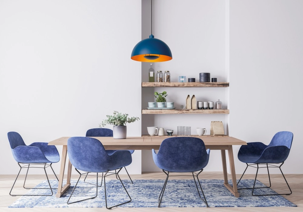 Design hanglamp Siemon blauw Lucide 5411212451767