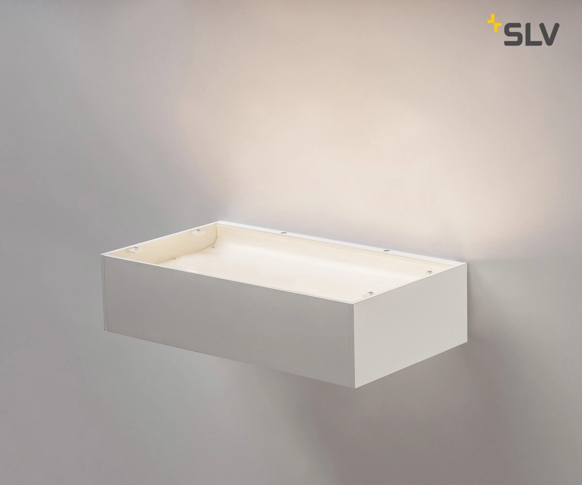Wandlamp Shell Uplight 28cm wit SLV 4024163187152