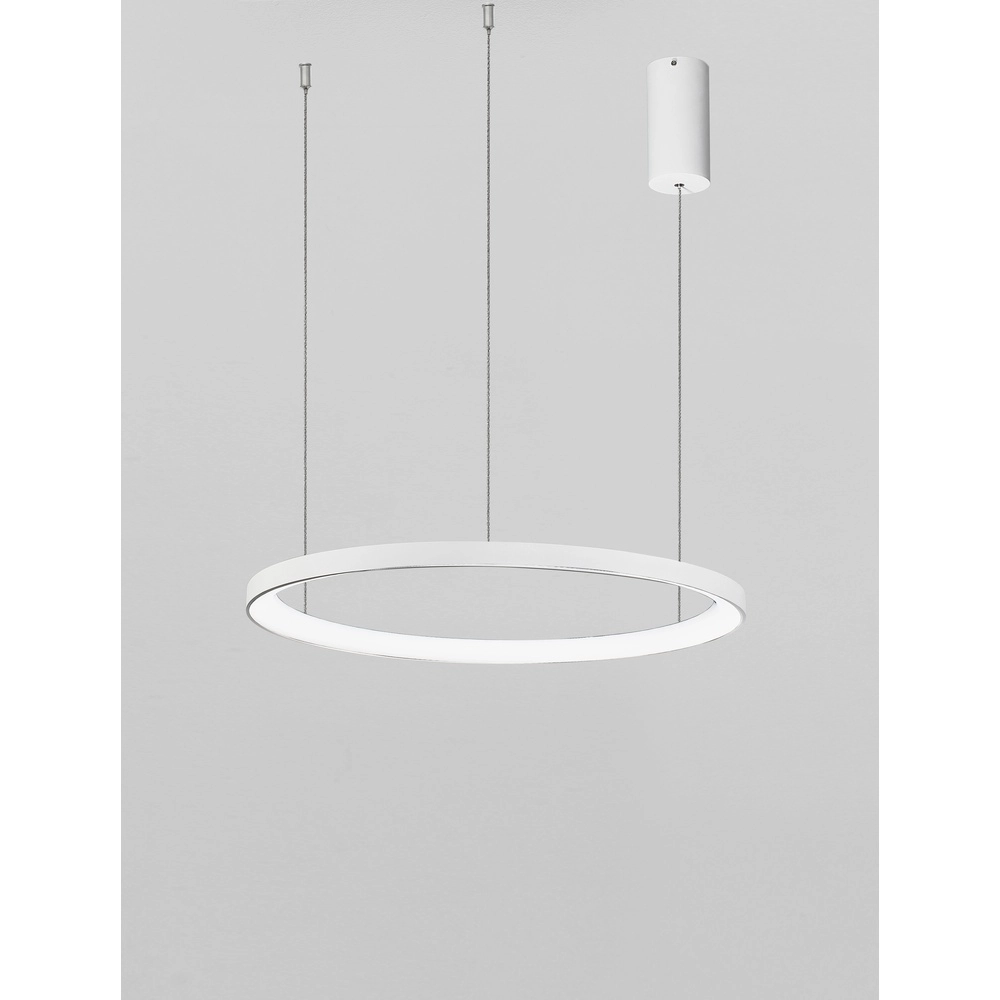 Design hanglamp Pertino wit Ø 48cm 2700K Design hanglamp Pertino wit Ø 48cm 2700K