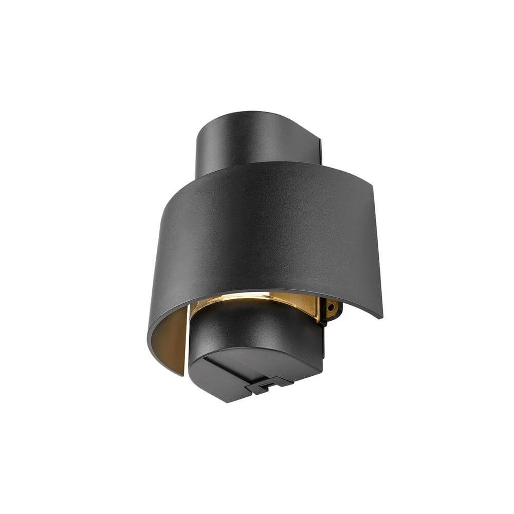 Design wandlamp Photoni Cyl zwart Design wandlamp Photoni Cyl zwart
