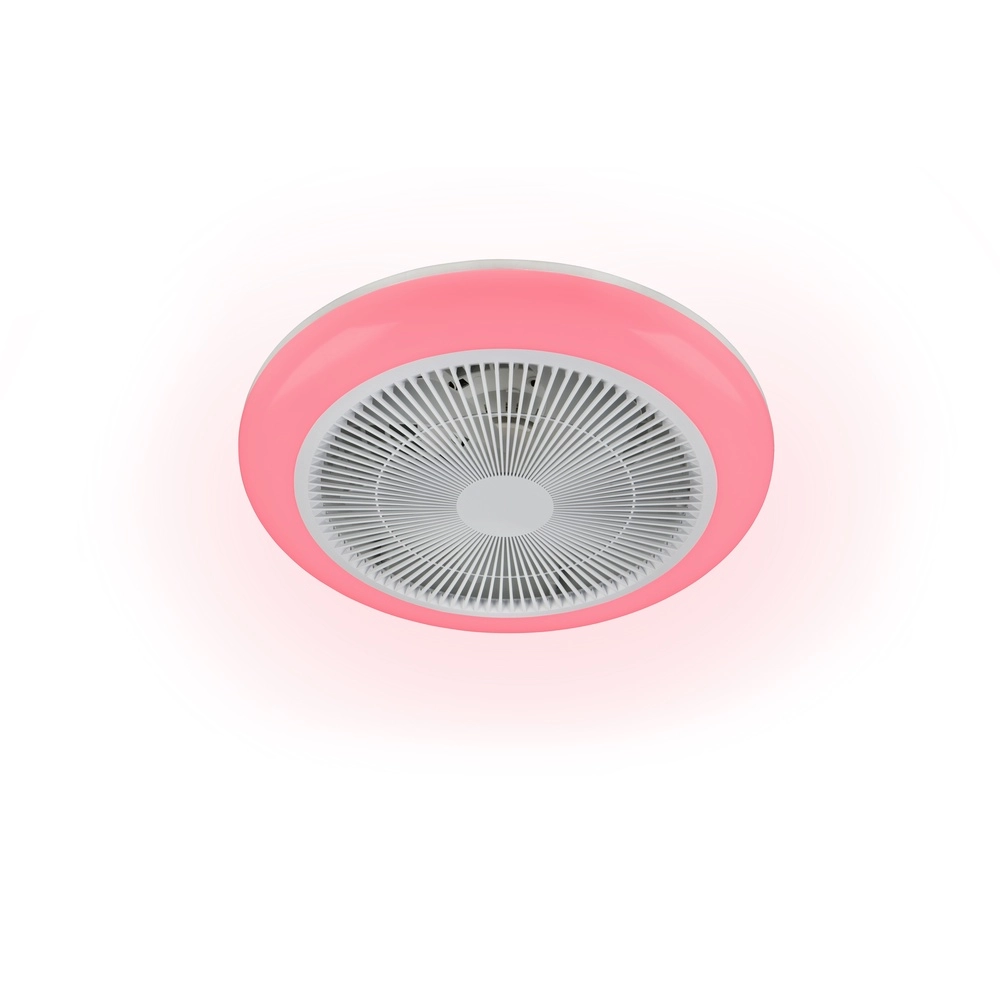 Design ventilator Holmsund wit Ø 46cm met RGB functie Trio 4017807688665