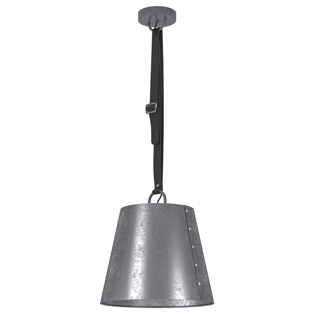 Zinken hanglamp Chertsey Ø 33,5cm